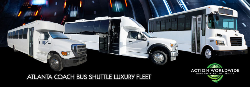 Atlanta Coach Bus Rentals | Luxury Executive Shuttle Bus Services | Action Shuttles