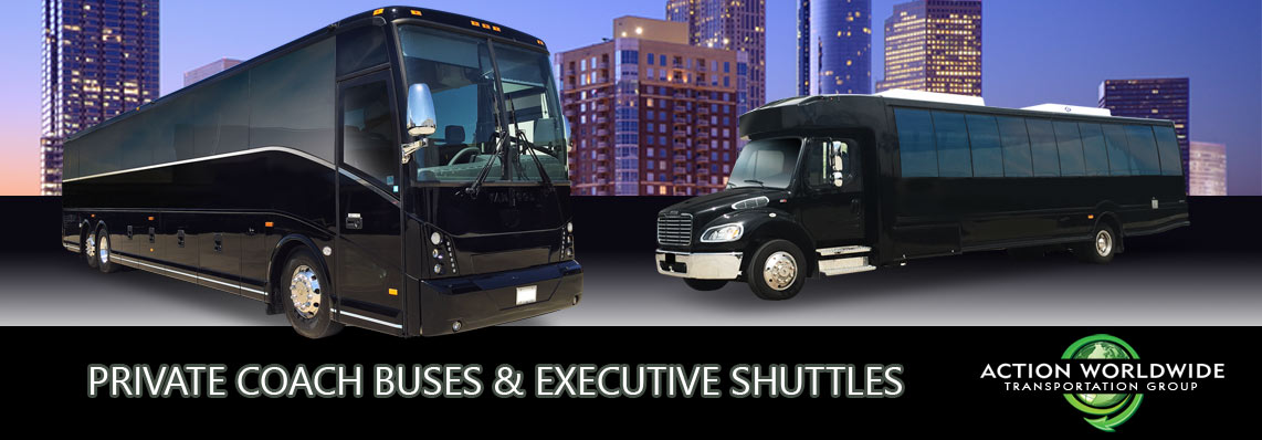 Atlanta coach bus shuttle service - executive shuttle rentals GA