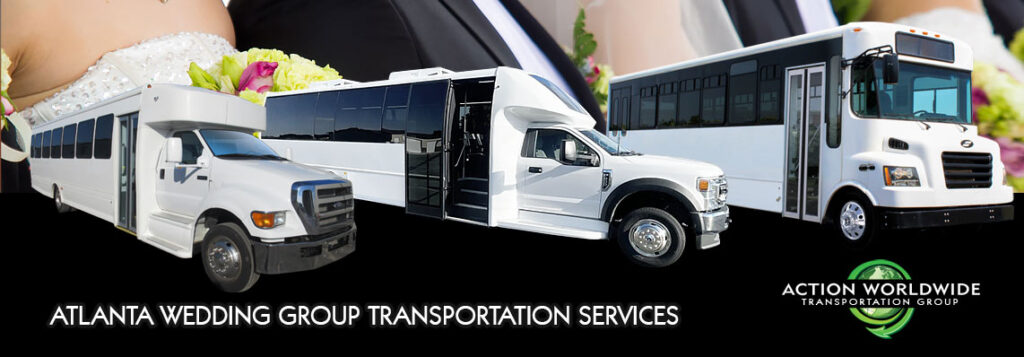 Atlanta Wedding Shuttle Bus Service | Atlanta Wedding Group Transportation | Action Shuttles