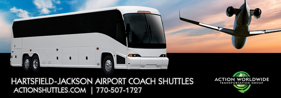 Atlanta ATL Airport Coach Bus Shuttle Service | Airport Private Group Transportation Service Rental