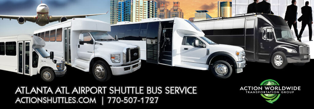 Atlanta ATL Airport Shuttle Bus Service Rental | ATL Shuttle Service | Action Shuttles