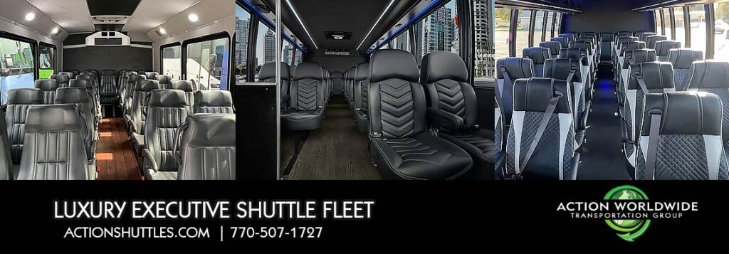Best Atlanta Executive Shuttle Bus Rentals | Action Shuttles | Event Shuttle Service